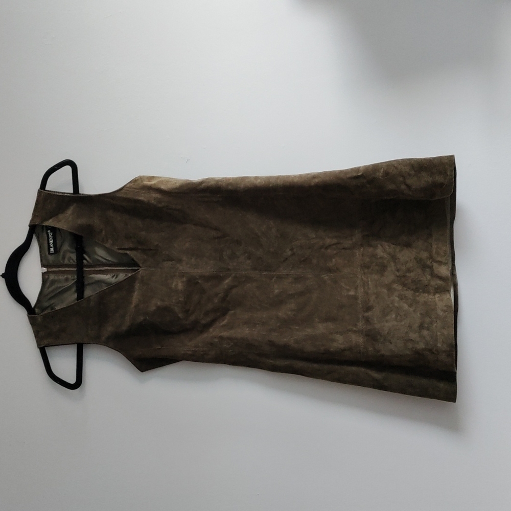 BlankNYC Leather Dress